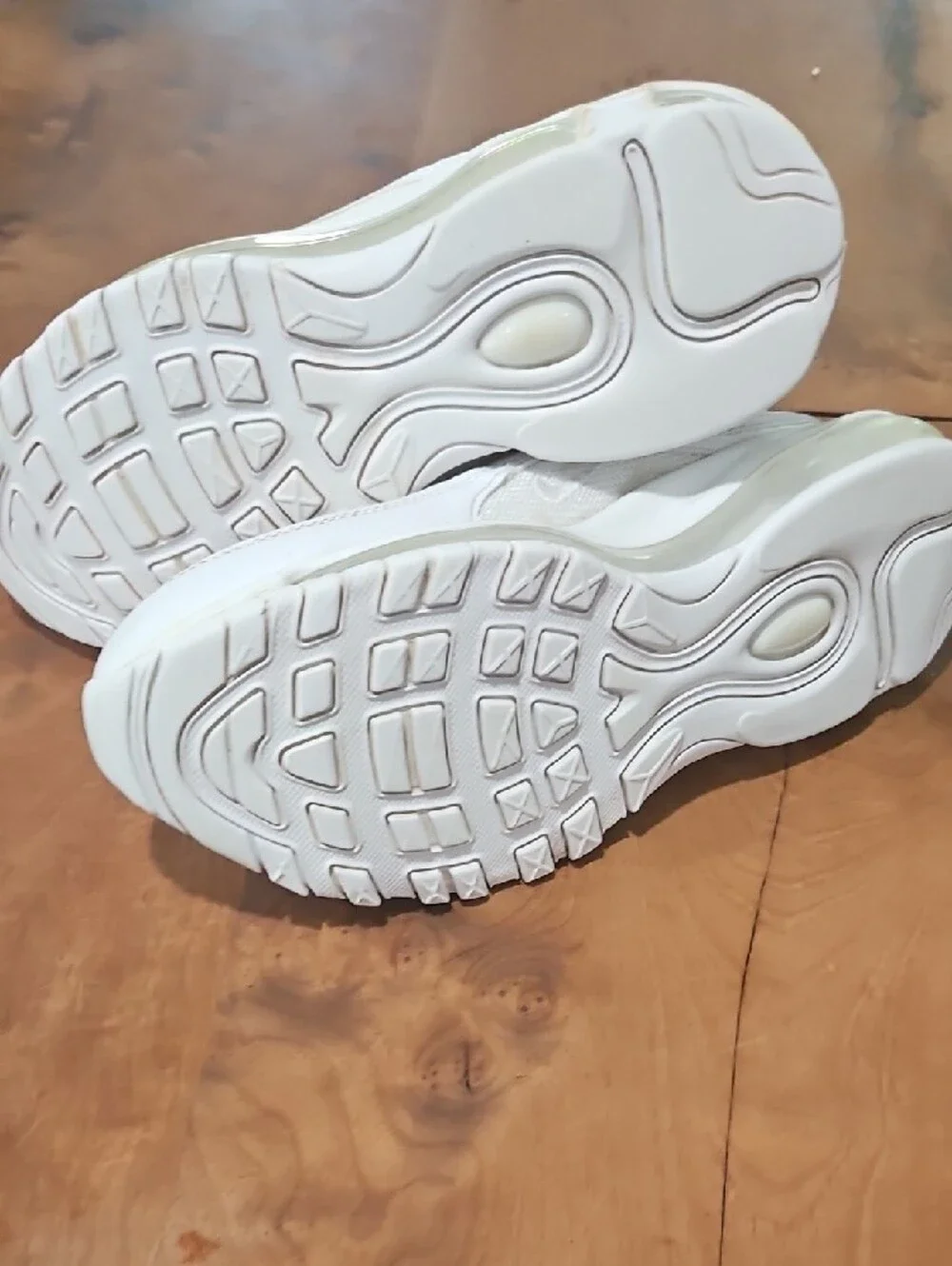 Nike Air Max 97' Reflective White Athletic Shoes Dh8016-100 Sz 6.5